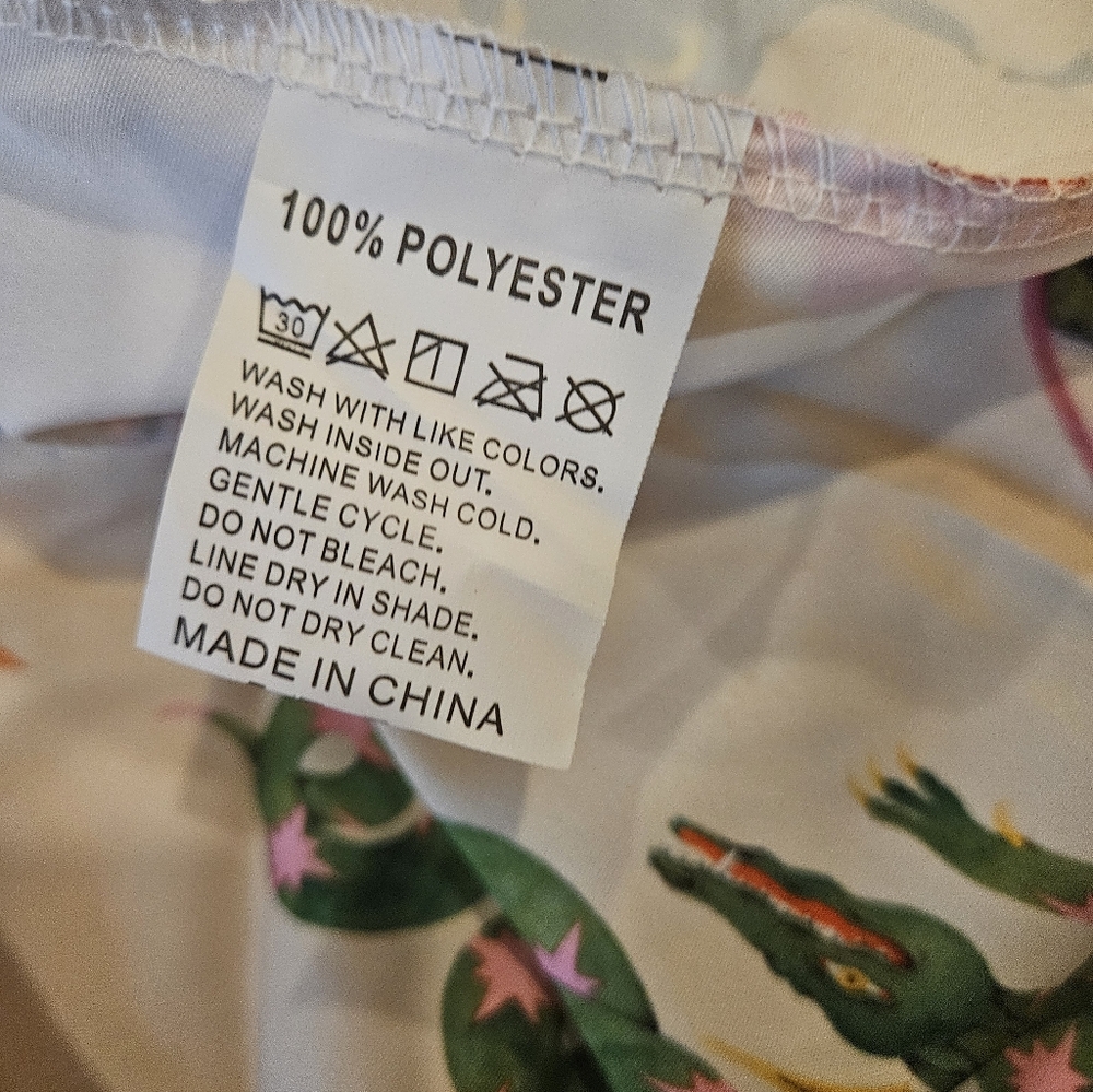 Colorful Patterned Button-Up Shirt - Picture 9 of 10